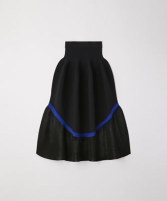 CFCL POTTERY LUCENT SKIRT size 1 黒 POTTERY LUCENT ROUND SKIRT-ポタリールーセントラウンド